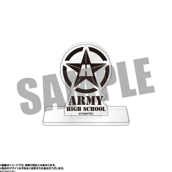 Little Armory: School Emblem Acrylic Stand Hachinobe High School