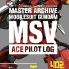 Master Archive MSV Gundam Ace Pilot's Trajectory