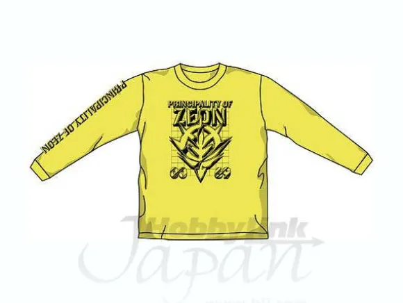 Metallic Zeon Long Sleeve T-Shirt Banana XL