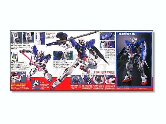1/100 MG Gundam Exia with Special Clear Armor Parts