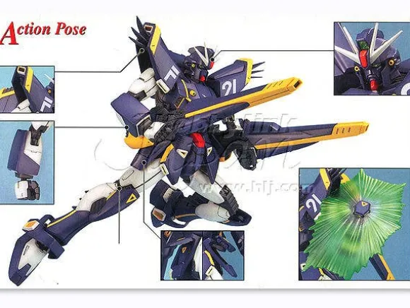 1/100 MG Gundam F91 Harrison (Blue)