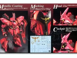 1/100 MG MSN-04 Sazabi Metallic Coating Version