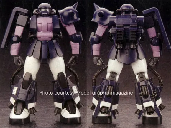 1/100 MG MS-06R-1A Zaku II Black Trinity Ver. 2.0