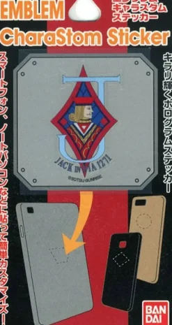 Mobile Fighter G Gundam: Emblem Charastam Sticker Jack in Diamond