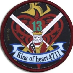 Mobile Fighter G Gundam: King of Hearts Removable Patch