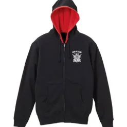 Mobile Fighter G Gundam 4711 King of Heart Zip Parka Black x Red L