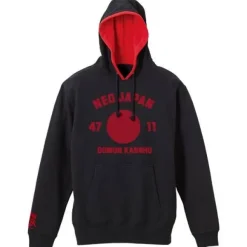 Mobile Fighter G Gundam Neo Japan Representative Parka Black x Red XL