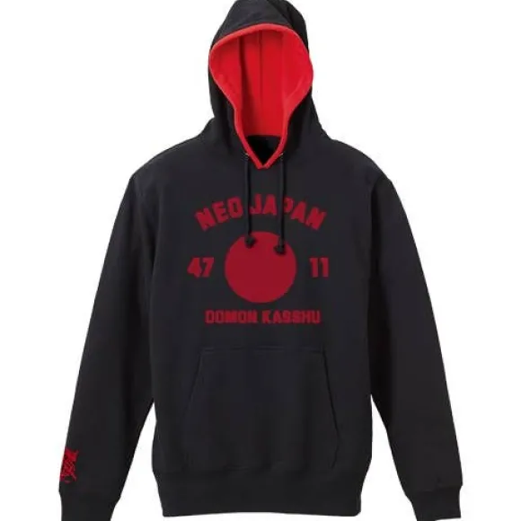 Mobile Fighter G Gundam Neo Japan Representative Parka Black x Red XL