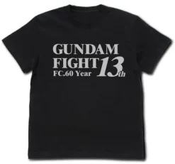 Mobile Fighter G Gundam: 13th Gundam Fight Commemorative T-shirt: Black - XL