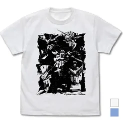 Mobile Report Gundam Wing: Operation Meteor MS T-Shirt / White-L