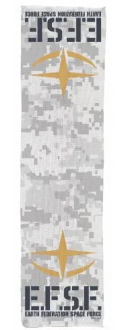 Mobile Suit Gundam Body Wash Towel E.F.S.F.