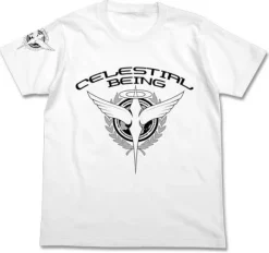 Mobile Suit Gundam 00 Celestial Being T-shirt White S
