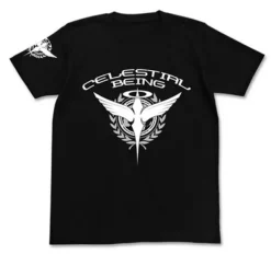 Mobile Suit Gundam 00 Celestial Being T-shirt Black S