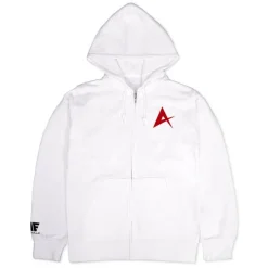Mobile Suit Gundam: Char's Counterattack: RX-93 NU Gundam Zip Hoodie / White-L