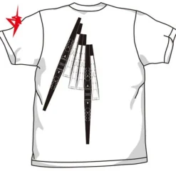 Mobile Suit Gundam: Char's Counterattack: Nu (New) Gundam T-Shirt / White-XL