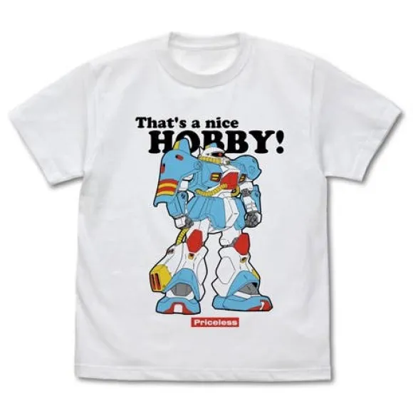 Mobile Suit Gundam: Char's Counterattack: Hobby Hizack T-shirt: White - M