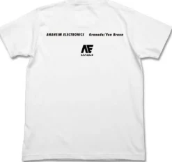 Mobile Suit Gundam: Char's Counterattack: Psycho Frame T-Shirt: White-XL