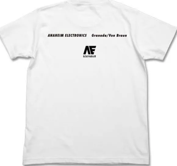 Mobile Suit Gundam: Char's Counterattack: Psycho Frame T-Shirt: White-M