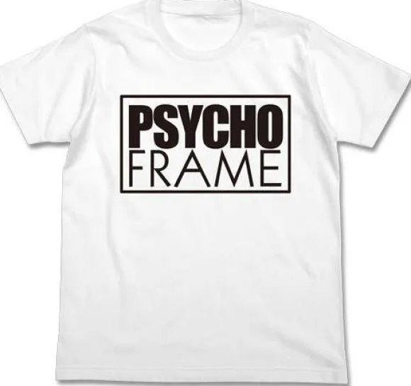 Mobile Suit Gundam: Char's Counterattack: Psycho Frame T-Shirt: White-M