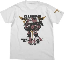 Mobile Suit Gundam Char's Counterattack MSN-03 Jagd Doga T-Shirt Quess Ver. White-XL