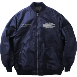 Mobile Suit Gundam: Earth Federation Space Force MA-1 Jacket Navy M