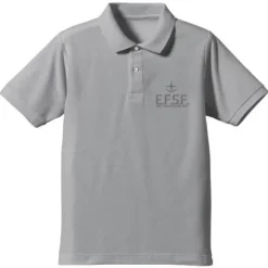 Mobile Suit Gundam: Earth Federation Space Force Polo Shirt / Gray-M