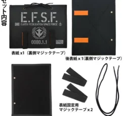 Mobile Suit Gundam: Earth Federation Forces End Of War Commemorative Detachable Patch Book
