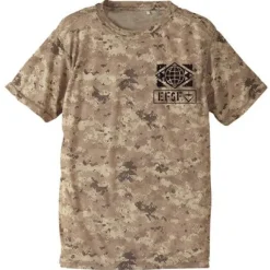 Mobile Suit Gundam: E.F.S.F. Camouflage Dry T-Shirt: Desert-L