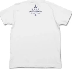 Mobile Suit Gundam: E.F.S.F. Dry T-Shirt: White-S