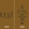 Mobile Suit Gundam: E.F.S.F. Dry T-shirt BROWN S