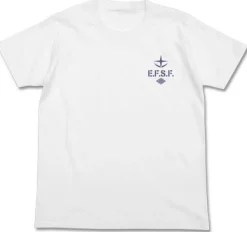 Mobile Suit Gundam: E.F.S.F. Dry T-Shirt: White-L