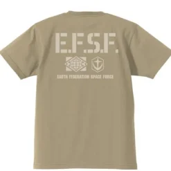 Mobile Suit Gundam E.F.S.F Heavyweight T-Shirt Sand Khaki S