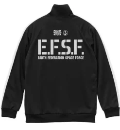 Mobile Suit Gundam: E.F.S.F. Jersey: Black x White - XL