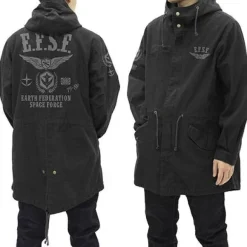 Mobile Suit Gundam: E.F.S.F. M-51 Jacket: Black - XL