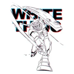 Mobile Suit Gundam: Gundam Beam Saber T-Shirt / White-Xl
