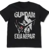Mobile Suit Gundam 00: Gundam Exia Repair Head T-Shirt / Black-L