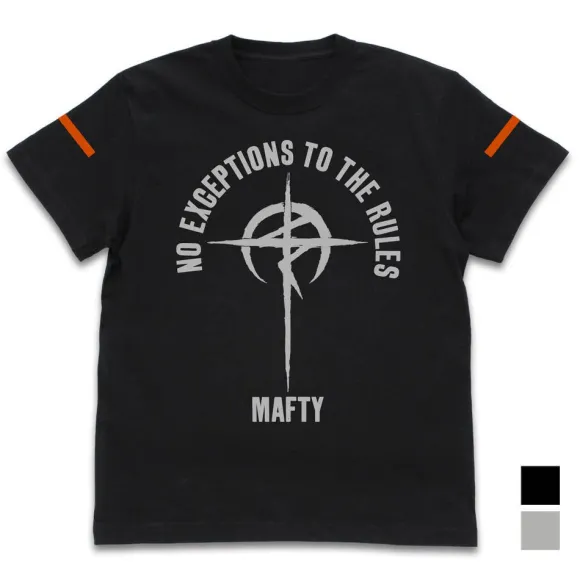 Mobile Suit Gundam Hathaway's Flash: Mufti Slogan T-Shirt / Black-L
