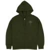 Mobile Suit Gundam: Hathaway's Flash: Mufty Zip Hoodie / Moss-XXL