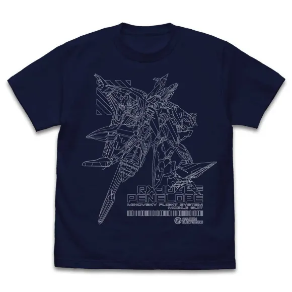 Mobile Suit Gundam: Hathaway's Flash: Penelope T-shirt Navy M