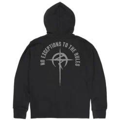 Mobile Suit Gundam: Hathaway's Flash: Mufty Zip Hoodie / Black-XL