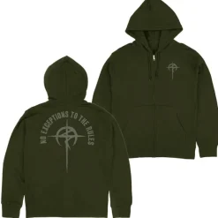 Mobile Suit Gundam: Hathaway's Flash: Mufty Zip Hoodie / Moss-XL