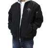 Mobile Suit Gundam: Hathaway's Flash: Mafty MA 1 Jacket Black M