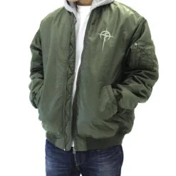 Mobile Suit Gundam: Hathaway's Flash: Mafty MA 1 Jacket Moss M