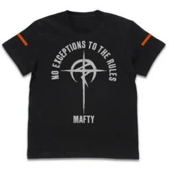 Mobile Suit Gundam: Hathaway's Flash: Mafty Slogan T-shirt Black L