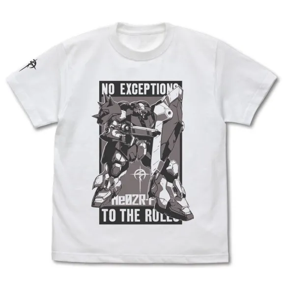 Mobile Suit Gundam: Hathaway's Flash: Messer F01 type T-shirt WHITE XL