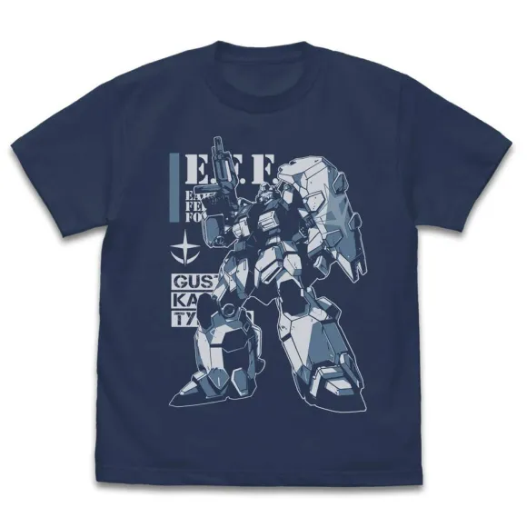 Mobile Suit Gundam Hathaway's Flash: Gustav Karl Type 00 T-Shirt / Slate-M