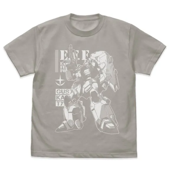 Mobile Suit Gundam: Hathaway's Flash: Gustav Karl 00 T-shirt LIGHT GRAY M