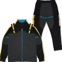 Mobile Suit Gundam: Hathaway's Flash: Hathaway Pilot Suit Design Jersey (Top and Bottom Set) XL