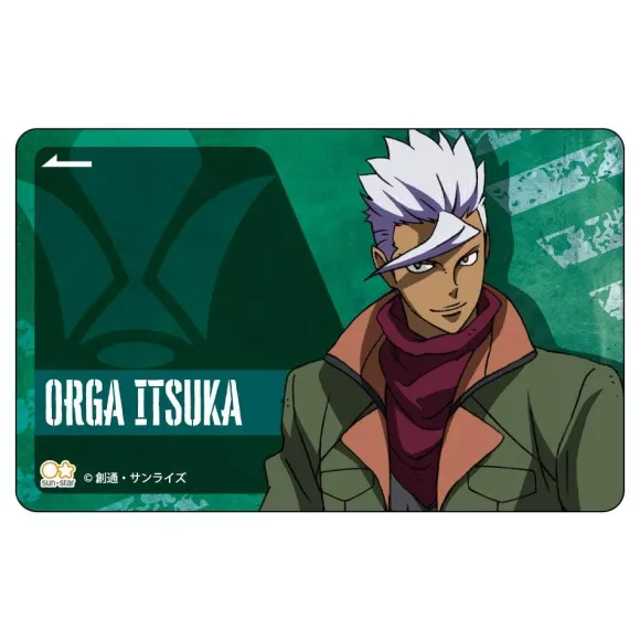 Mobile Suit Gundam: Iron-Blooded Orphans: IC Card Sticker Orga Itsuka