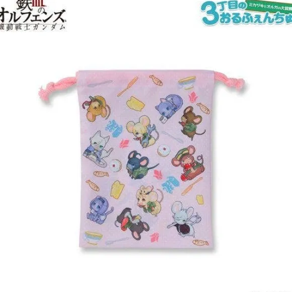 Mobile Suit Gundam: Iron-Blooded Orphans 3-chome no Orphanchu Drawstring Purse